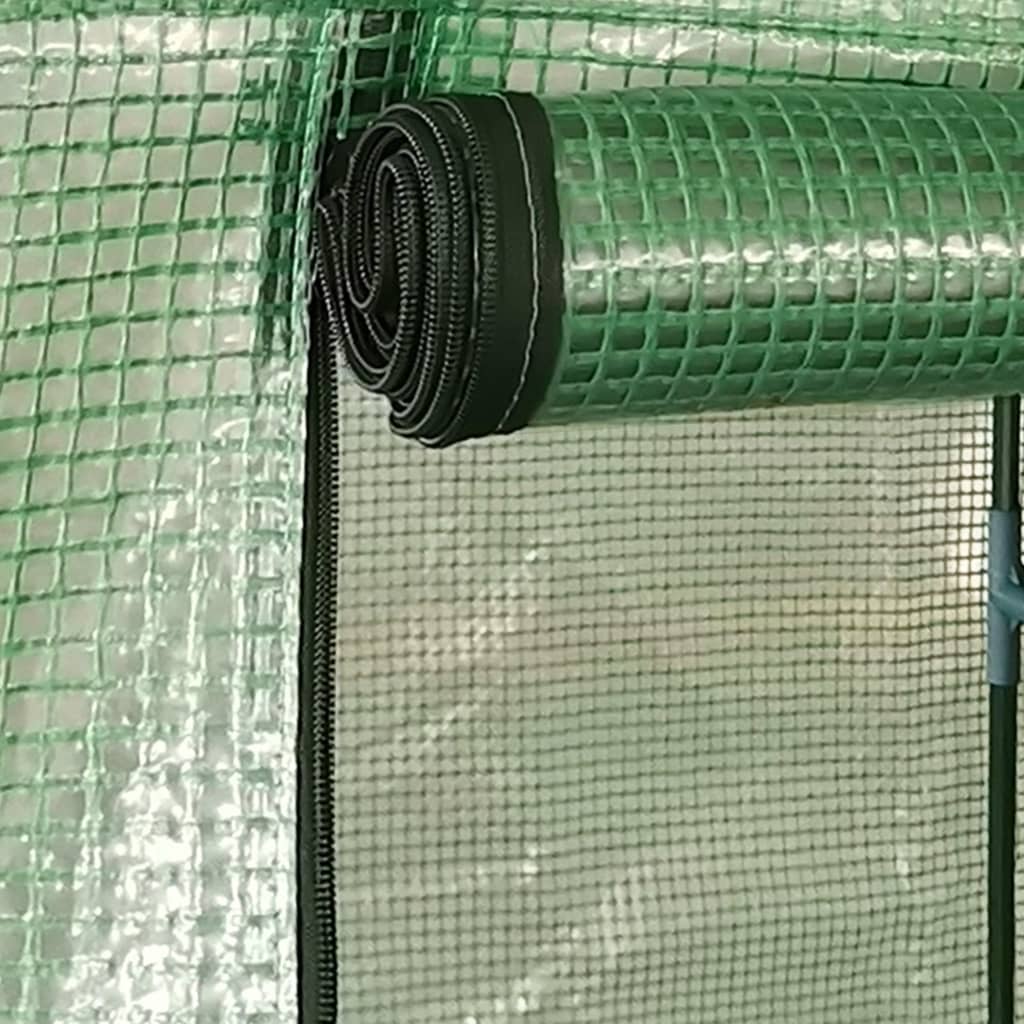 Kasvihuone Teräsrungolla 0,5 M² 1X0,5X1,9 M