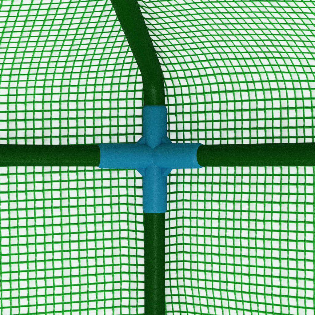 Kasvihuone Teräsrungolla 0,5 M² 1X0,5X1,9 M