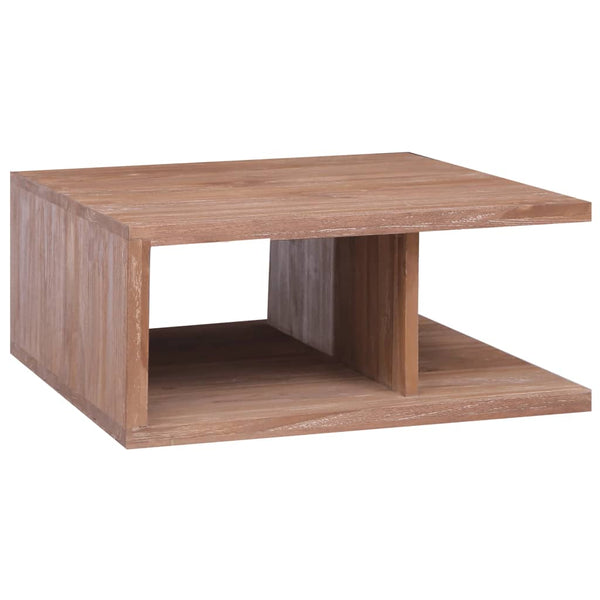 Sohvapöytä 70X70X30 Cm Täysi Tiikki