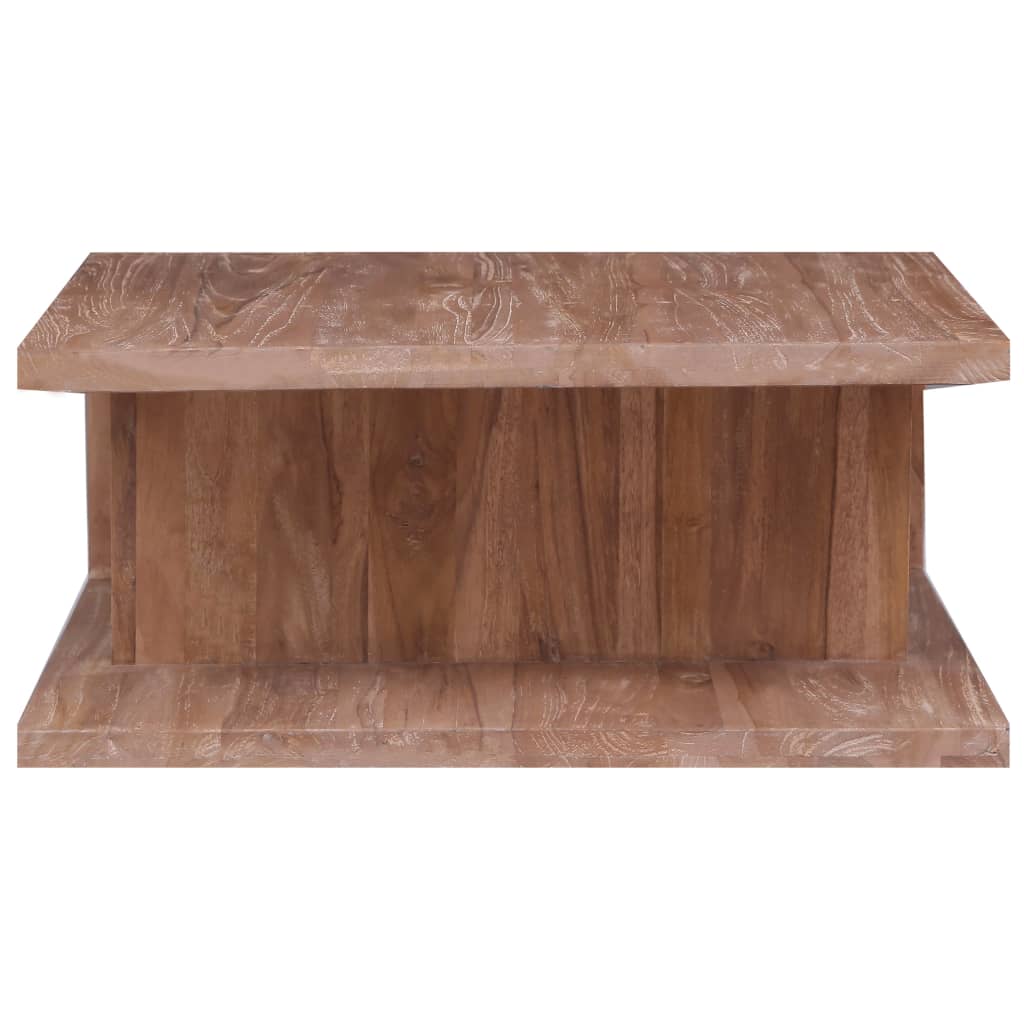 Sohvapöytä 70X70X30 Cm Täysi Tiikki