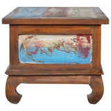 Sohvapöytä 80X50X40 Cm Kierrätetty Tiikki