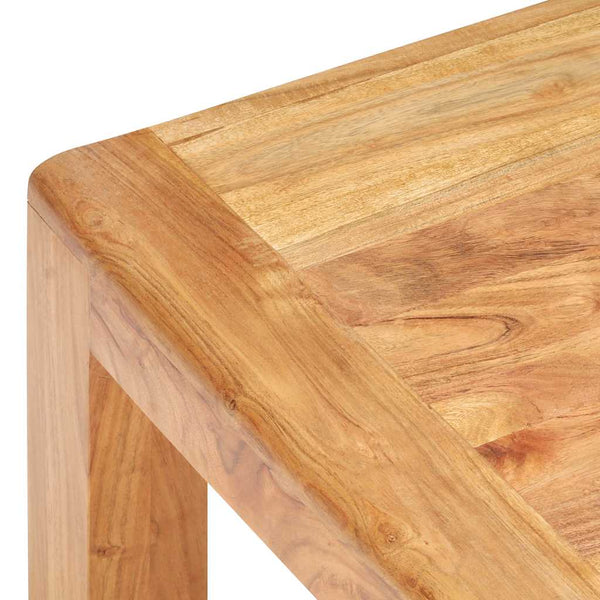 Sohvapöytä 110X60X35 Cm Täysi Akaasiapuu Hunajaviimeistelyllä
