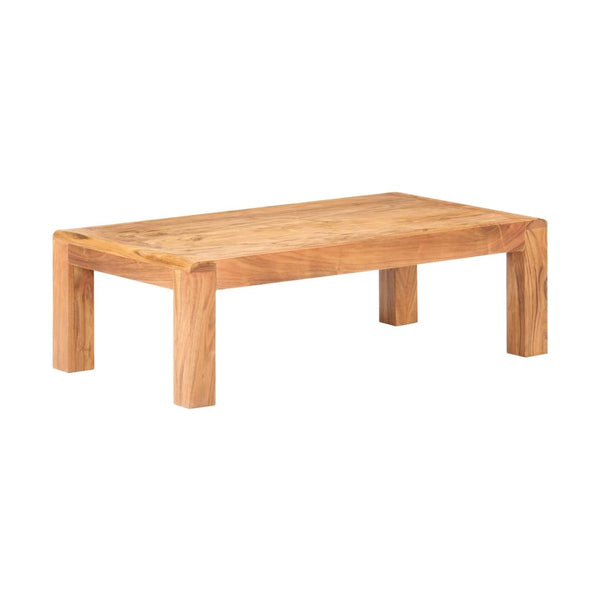 Sohvapöytä 110X60X35 Cm Täysi Akaasiapuu Hunajaviimeistelyllä