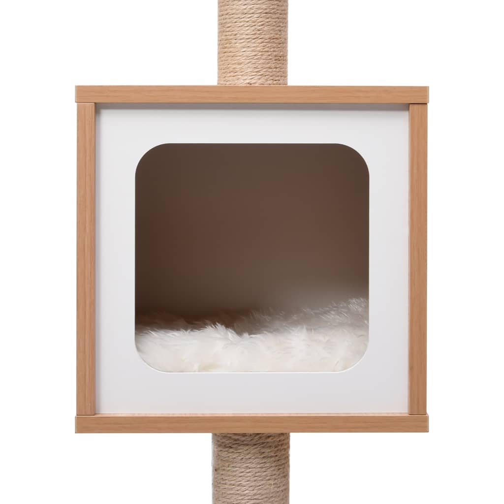 Kissan Kiipeilypuu Sisal-Raapimismatolla 123 Cm