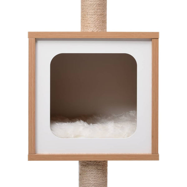 Kissan Kiipeilypuu Sisal-Raapimismatolla 123 Cm