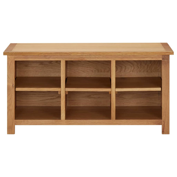Kenkäteline 90X37X45 Cm Täysi Tammi