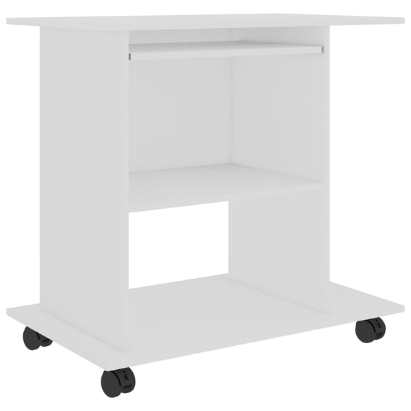 Tietokonepöytä 80X50X75 Cm Tekninen Puu