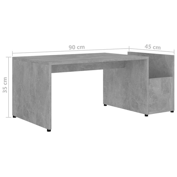 Sohvapöytä 90X45X35 Cm Tekninen Puu