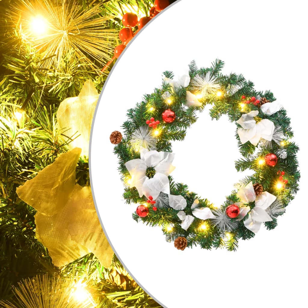 Jouluseppele Led-Valoilla Musta 60 Cm Pvc
