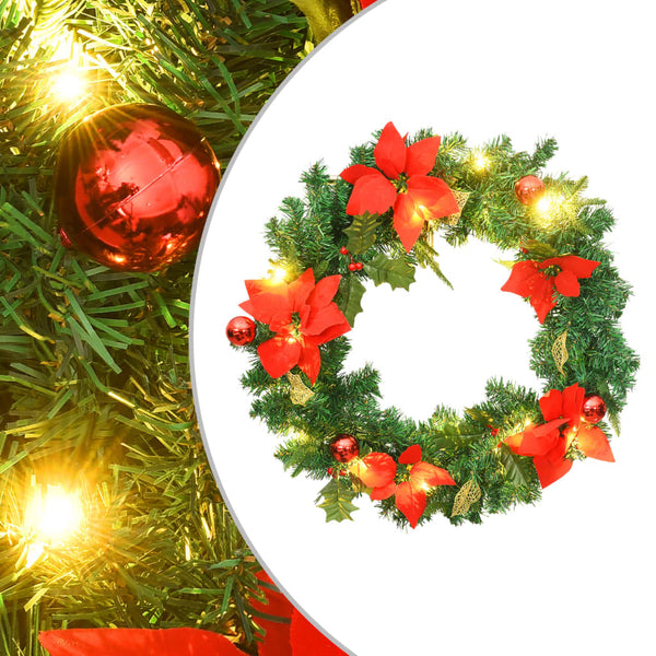 Jouluseppele Led-Valoilla Musta 60 Cm Pvc