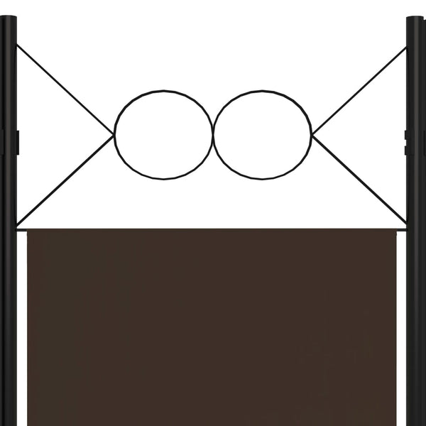 6-Paneelinen Tilanjakaja 240X180 Cm