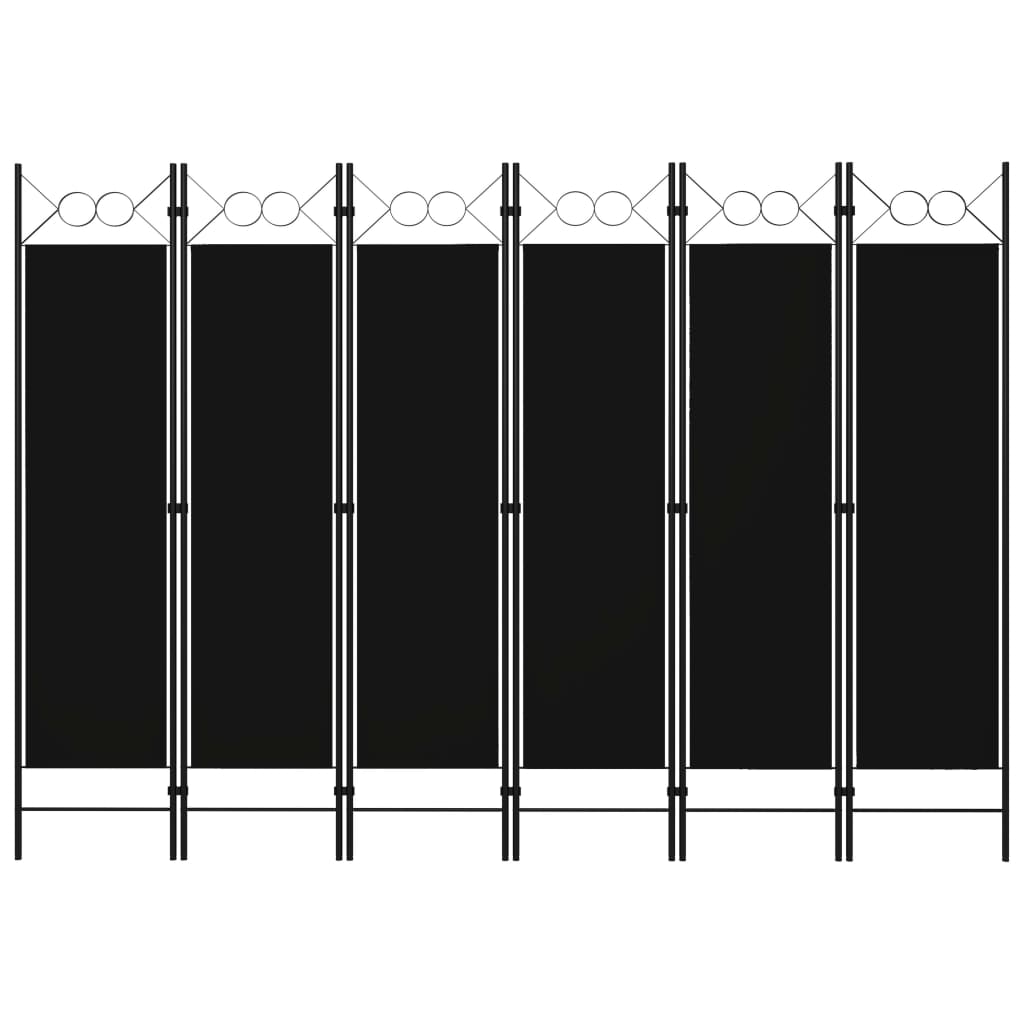 6-Paneelinen Tilanjakaja 240X180 Cm