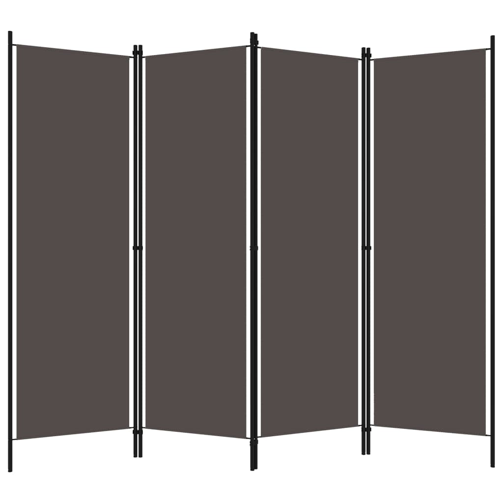 4-Paneelinen Tilanjakaja 200X180 Cm