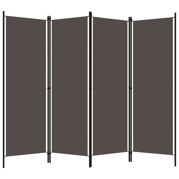4-Paneelinen Tilanjakaja 200X180 Cm