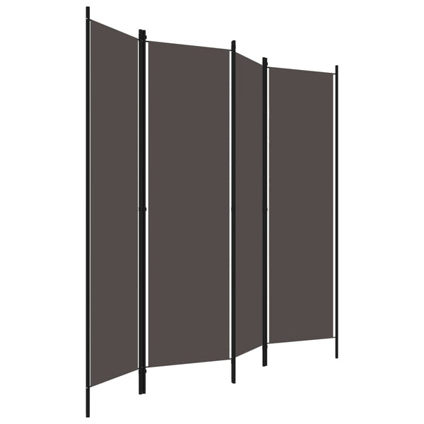 4-Paneelinen Tilanjakaja 200X180 Cm