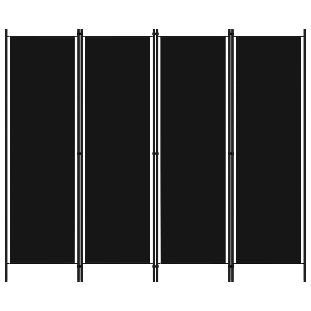 4-Paneelinen Tilanjakaja 200X180 Cm