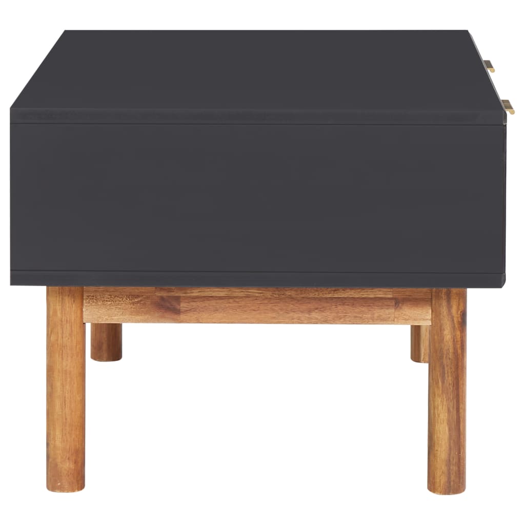 Sohvapöytä 90X50X40 Cm Täysi Akaasiapuu Ja Mdf