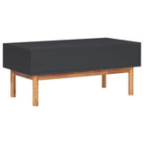 Sohvapöytä 90X50X40 Cm Täysi Akaasiapuu Ja Mdf