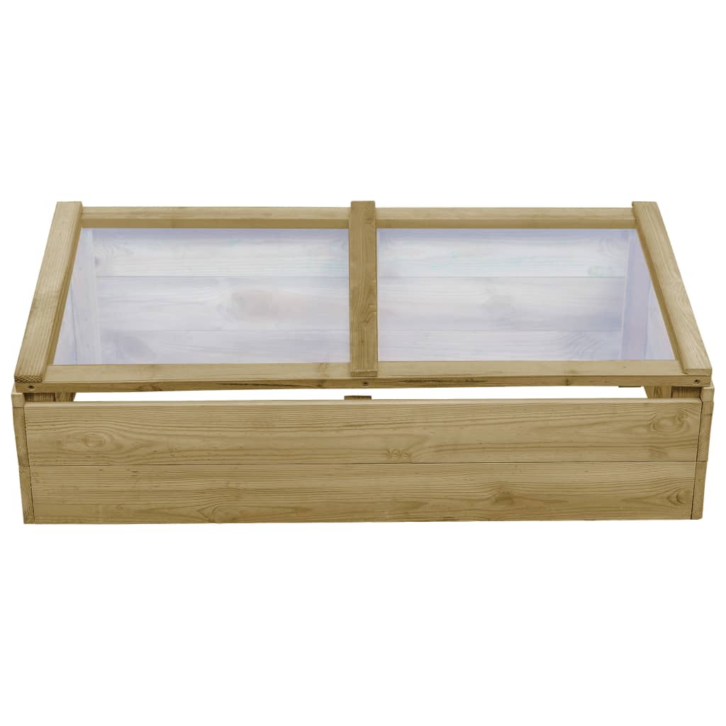 Kasvihuoneet 2 Kpl Kyllästetty Mänty 100X50X35 Cm