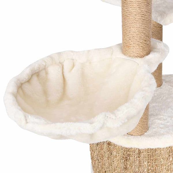 Kissan Kiipeilypuu Raapimispylväällä 126 Cm Meriheinä