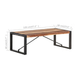 Sohvapöytä 120X60X40 Cm Massiivipuu