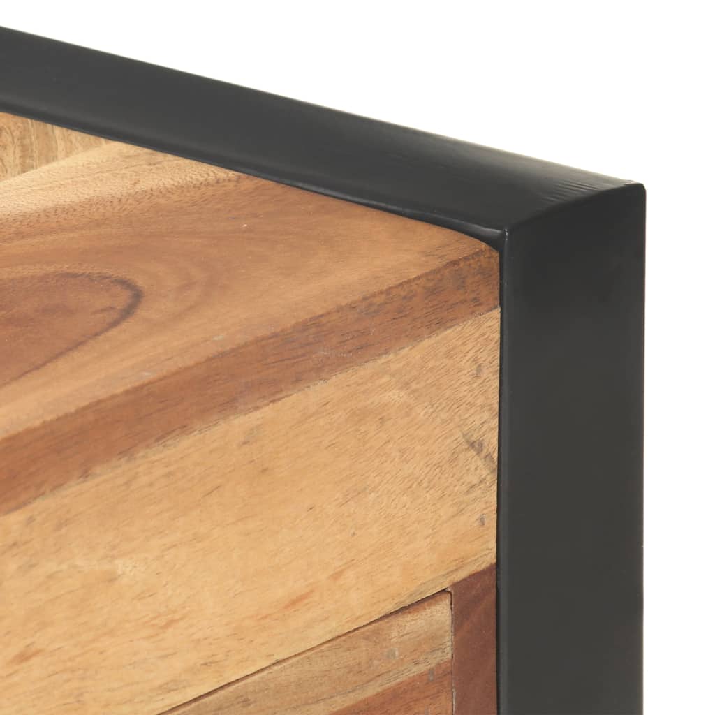 Työpöytä 110X50X76 Cm Massiivipuu