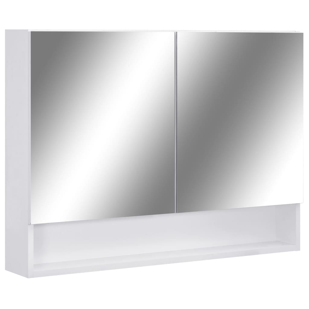 Led Kylpyhuoneen Peilikaappi 80X15X60 Cm Mdf
