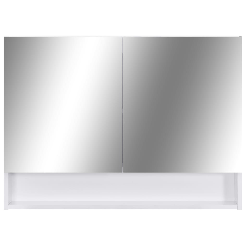 Led Kylpyhuoneen Peilikaappi 80X15X60 Cm Mdf