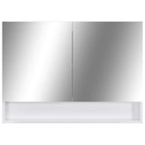 Led Kylpyhuoneen Peilikaappi 80X15X60 Cm Mdf