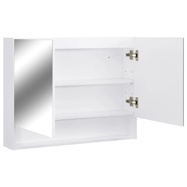 Led Kylpyhuoneen Peilikaappi 80X15X60 Cm Mdf