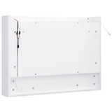 Led Kylpyhuoneen Peilikaappi 80X15X60 Cm Mdf