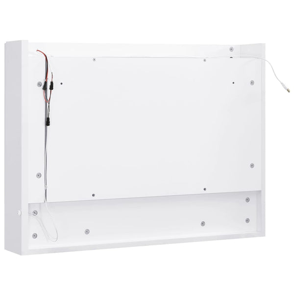 Led Kylpyhuoneen Peilikaappi 80X15X60 Cm Mdf