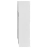 Kylpyhuoneen Peilikaappi Valkoinen 80X15X60 Cm Mdf