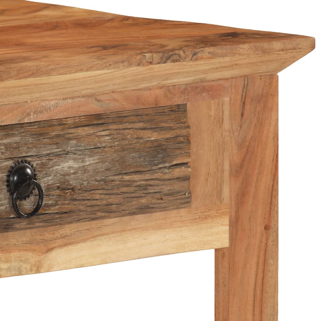 Työpöytä 110X50X75 Cm Kierrätetty Täyspuu