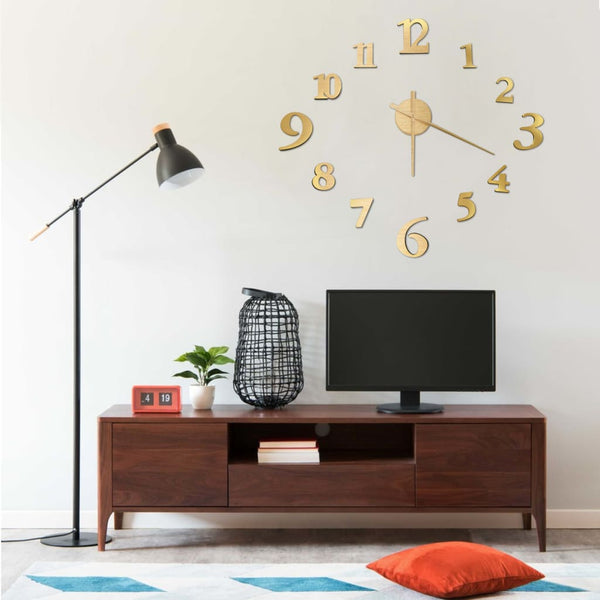 3D-Seinäkello Moderni Muotoilu 100 Cm Xxl