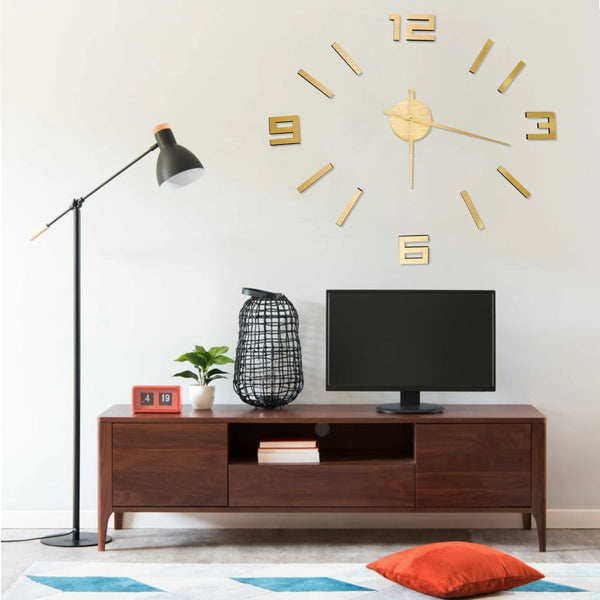3D-Seinäkello Moderni Muotoilu 100 Cm Xxl