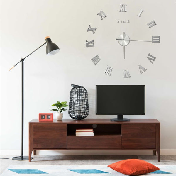 3D-Seinäkello Moderni Muotoilu 100 Cm Xxl