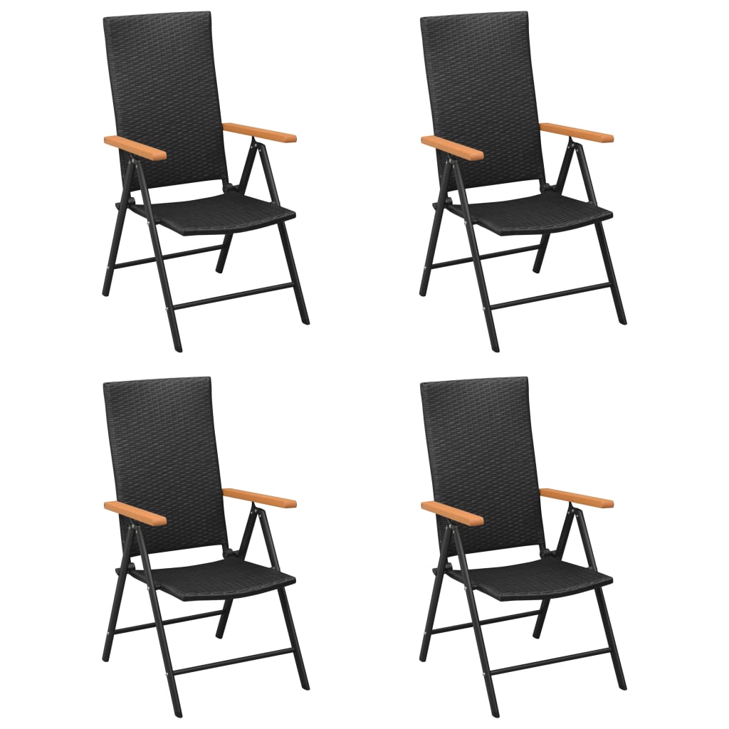 Puutarhatuolit 4 Kpl Polyrottinki