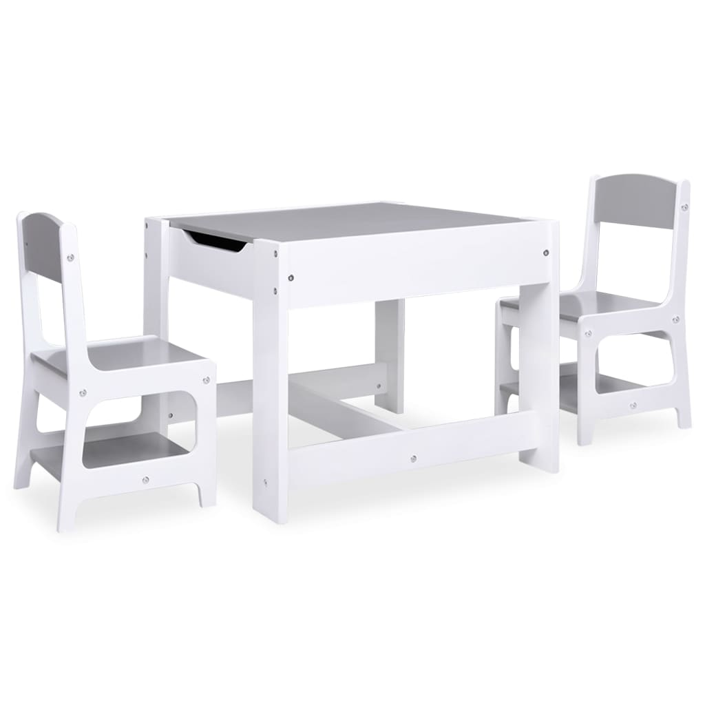 Lasten Pöytä Ja 2 Tuolia Mdf