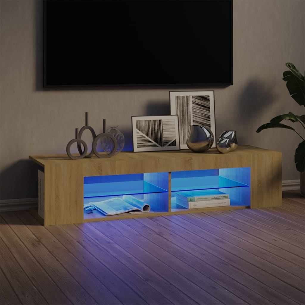 Tv-Taso Led-Valoilla 135X39X30 Cm