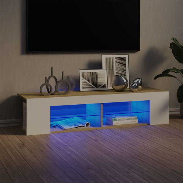 Tv-Taso Led-Valoilla 135X39X30 Cm