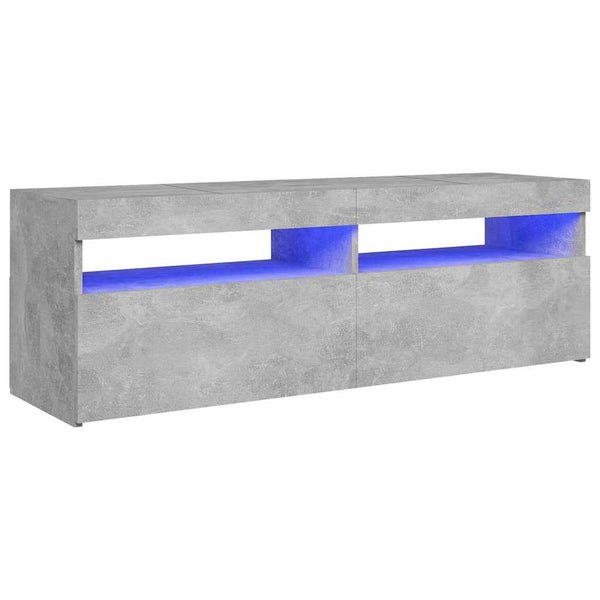 Tv-Kaappi Led-Valoilla Käsityöläinen Tammi 75X35X40 Cm