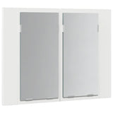 Kylpyhuoneen Led Peilikaappi 60X12X45 Cm Akryyli