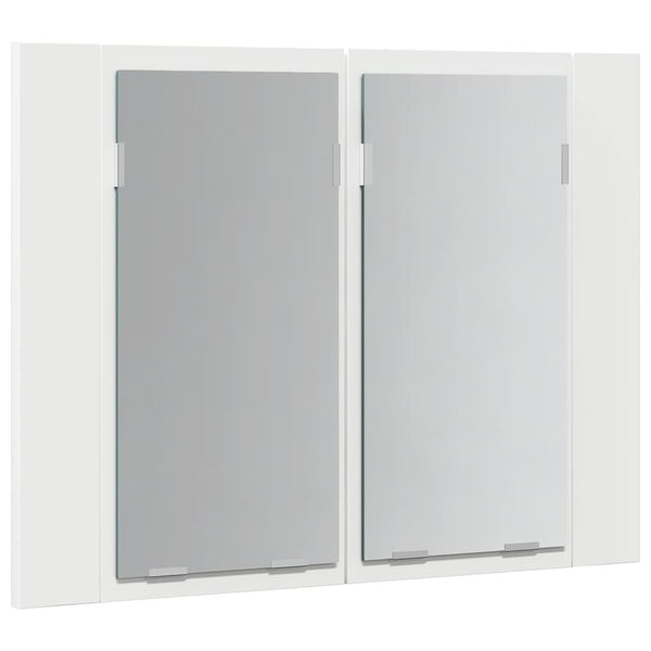 Kylpyhuoneen Led Peilikaappi 60X12X45 Cm Akryyli