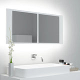 Kylpyhuoneen Led Peilikaappi 100X12X45 Cm