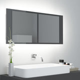 Kylpyhuoneen Led Peilikaappi 100X12X45 Cm