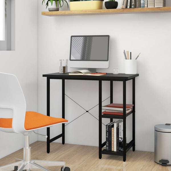 Tietokonepöytä 80X40X72 Cm Mdf/Metalli