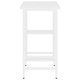 Tietokonepöytä 80X40X72 Cm Mdf/Metalli