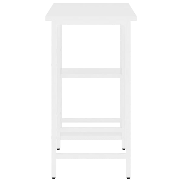 Tietokonepöytä 80X40X72 Cm Mdf/Metalli