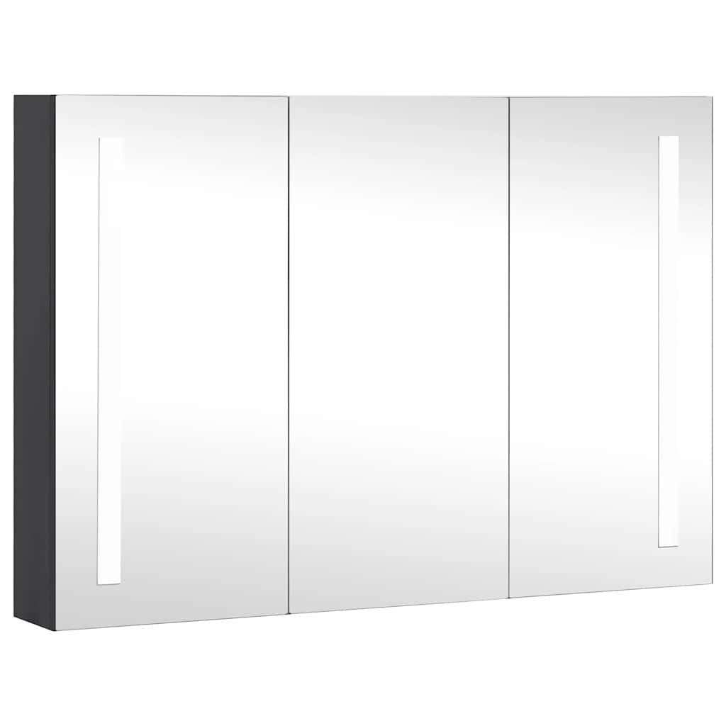 Led Kylpyhuoneen Peilikaappi 89X14X62 Cm